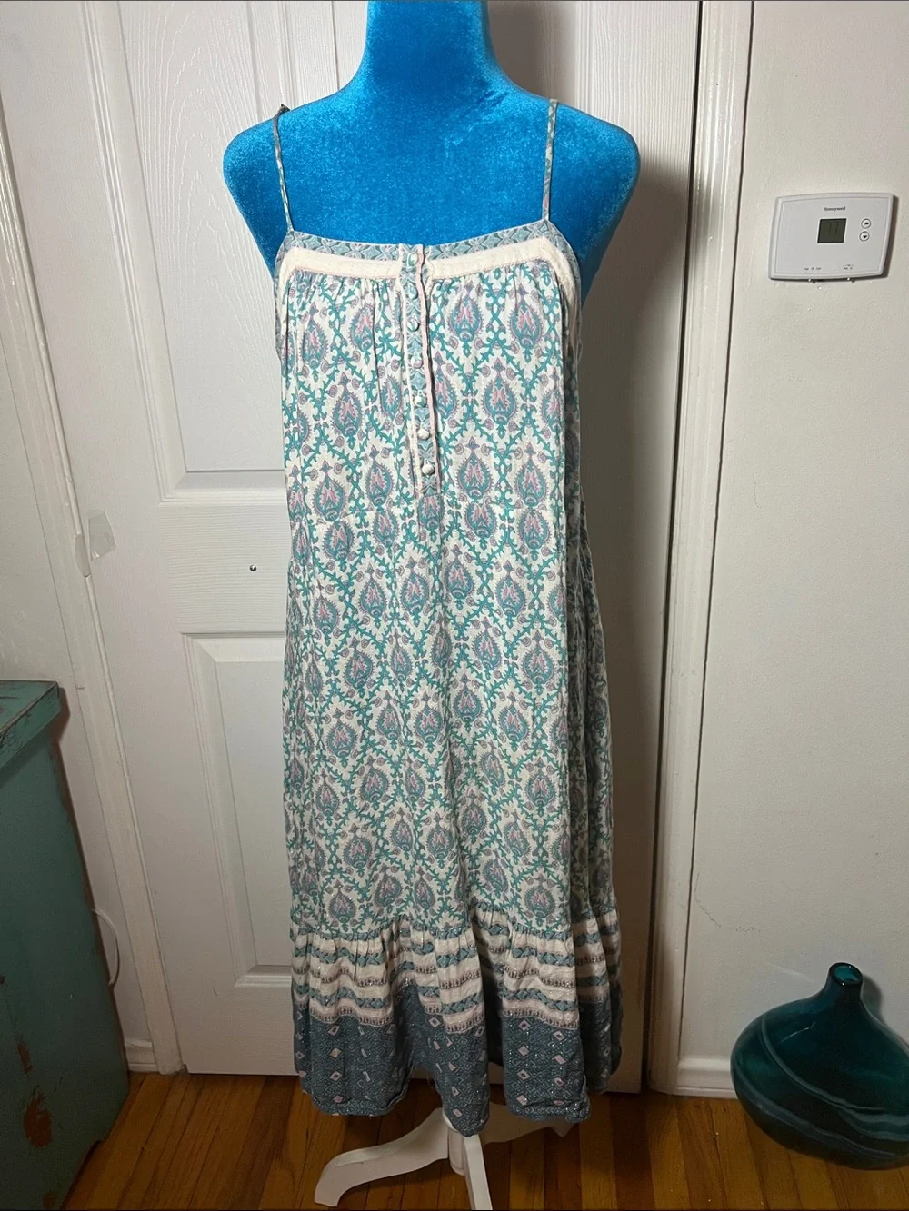 spell oracle midi dress Spell Oracle Maxi Dress Indigo Size 6-8